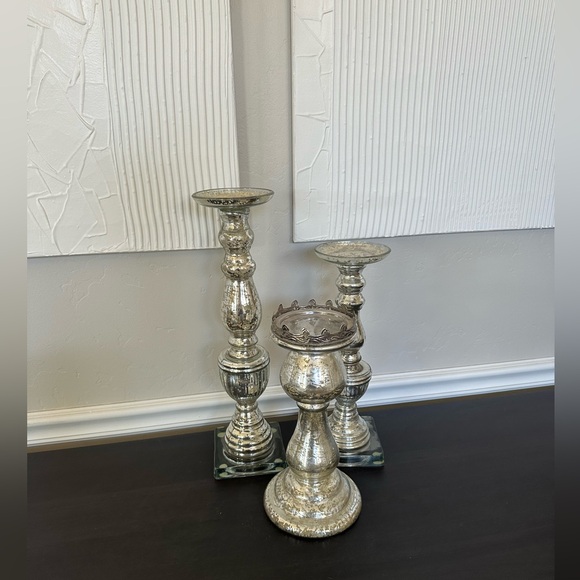 Mercury Candle sticks - Picture 1 of 5